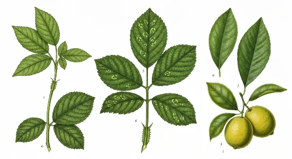 Feuilles de plante jaunies avec nervures vertes, signe de chlorose ferrique