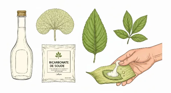 Traitements naturels contre l'oïdium : bicarbonate de soude, lait et purins pour plantes d'intérieur.