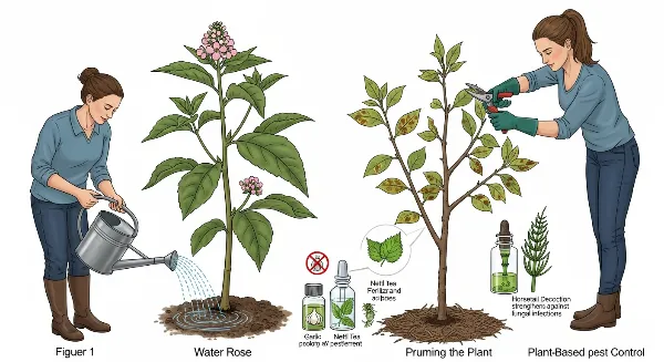 Stratégies de traitement et mesures préventives pour les plantes malades